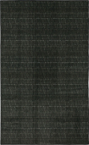 Prismatic Charcoal Machine Tufted Polyester Area Rugs - Z0219