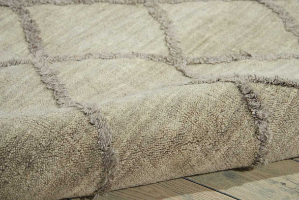 Nourison Lunette LNT01 Silver Area Rugs