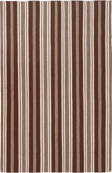 Surya Farmhouse Stripes FAR-7004  Hand Woven - 8' X 11' Rectangle Area Rug