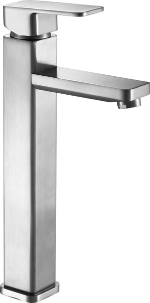 ANZZI Nettuno Single Handle Vessel Sink Bathroom Faucet In Brushed Nickel - L-AZ181BN