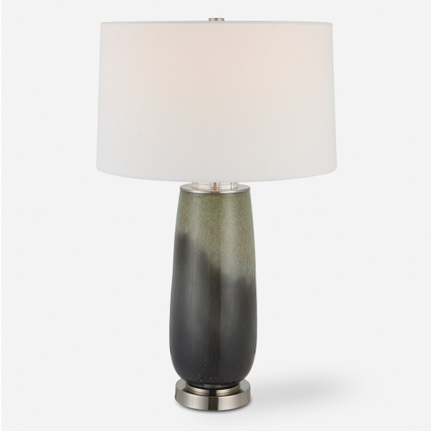 Uttermost Campa Gray-blue Table Lamp