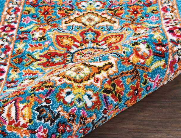 Nourison Oakdale OKD06 Blue Area Rugs