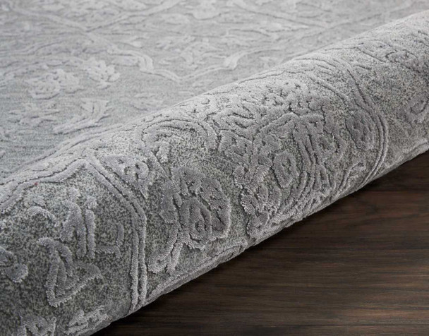 Nourison Opaline OPA14 Charcoal/silver Area Rugs