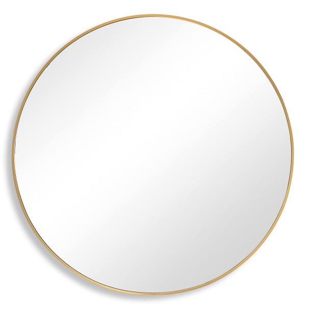 StudioLX Mirror Brushed Gold Finish With Plain Mirror - W00512