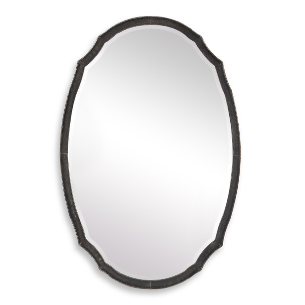 StudioLX Mirror Lightly Distressed Charcoal