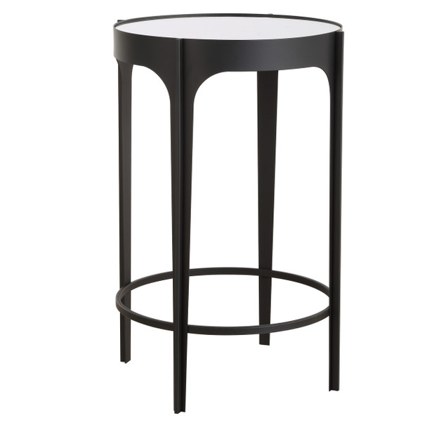 StudioLX Accent Furniture Matte Black Finish On Iron Frame