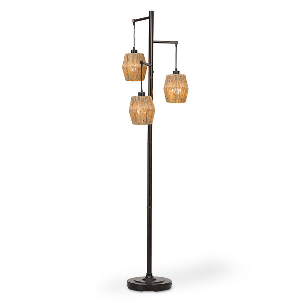 StudioLX Floor Lamp Oil Rubbed Bronze With Gold Highlights