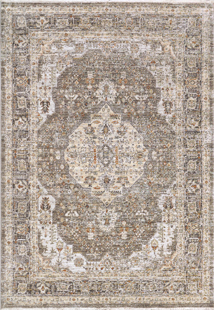 Dynamic Rojin Machine-made 4182 Grey/dark Grey Area Rugs