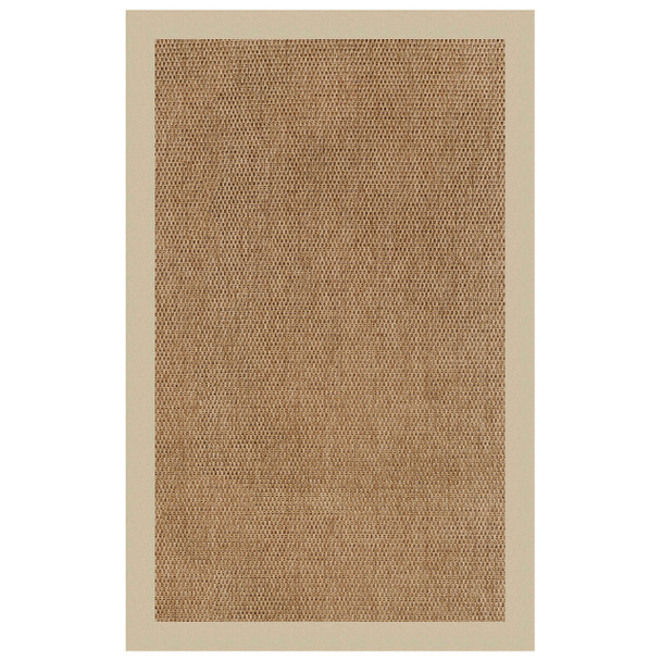 Capel Islamorada-Basketweave Canvas Antique Beige 2085_717 Indoor/outdoor Bordered