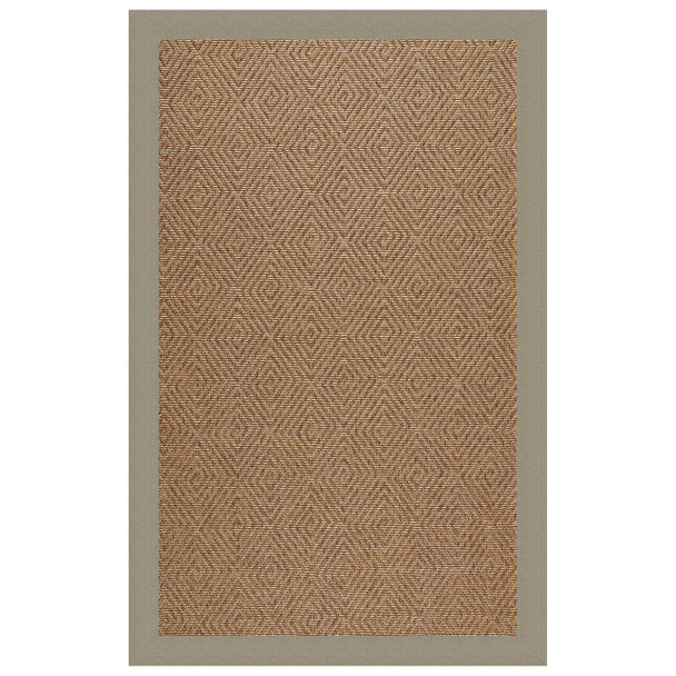 Capel Islamorada-Diamond Canvas Taupe 2088_737 Indoor/outdoor Bordered