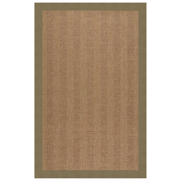 Capel Zelda-Herringbone Classic Sage 2091_222 Indoor/outdoor Bordered