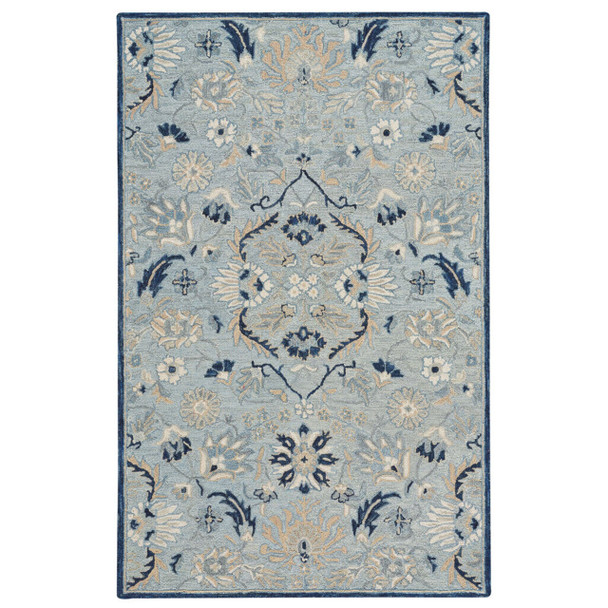 Capel Avanti-Eleanor Ice Blue 2537_425 Hand Tufted Rugs - 7' 9" X 10' 0" Rectangle