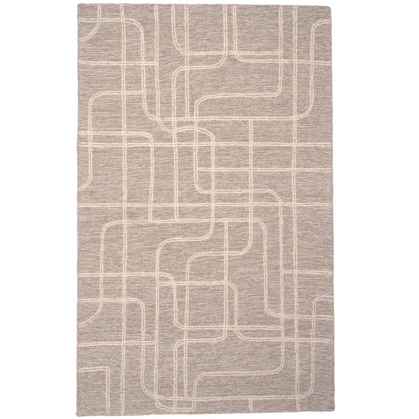 Capel Lineas Graphite 3043_300 Hand Tufted Rugs