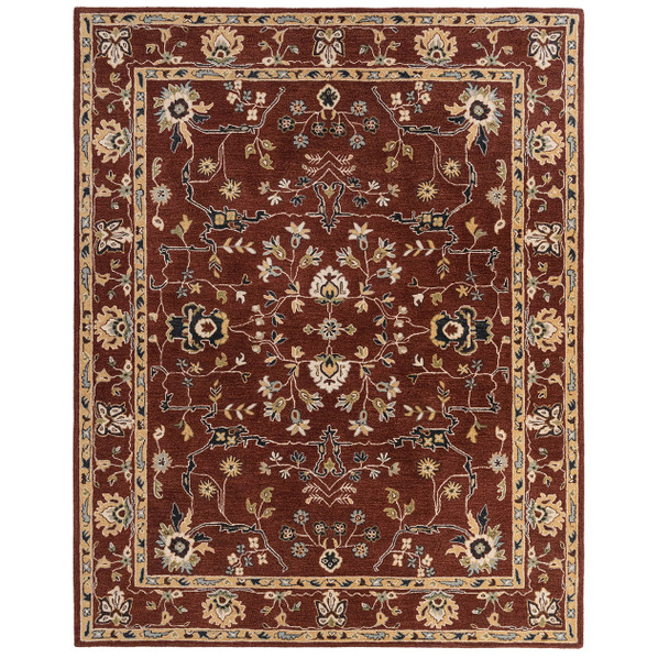 Capel Azari-Isfahan Copper 3272_850 Hand Tufted Rugs