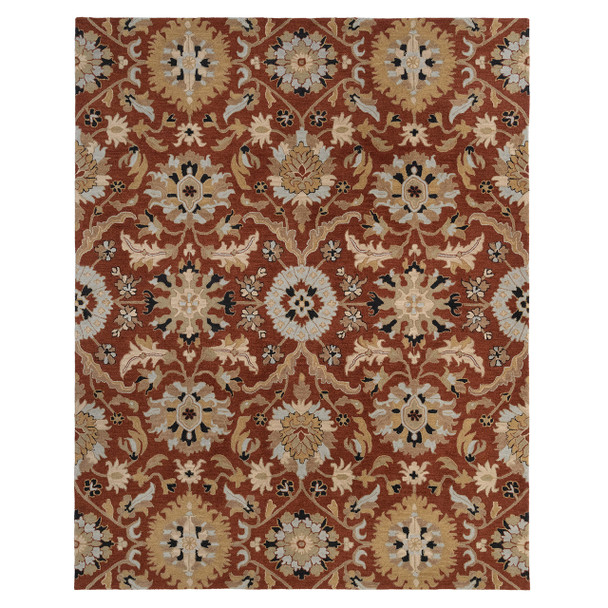 Capel Urda-Keshan Terra Cotta 3273_870 Hand Tufted Rugs