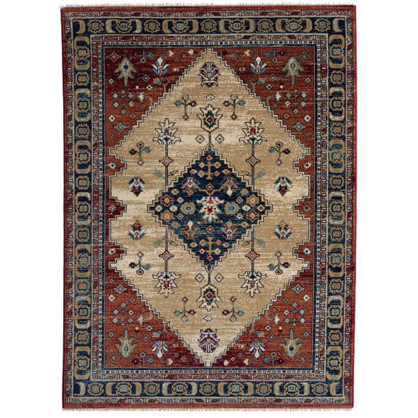 Capel Jules-Serapi Rust 3464_775 Machine Woven Rugs