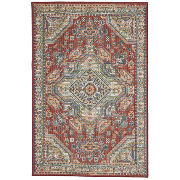 Capel Captiva-Tabriz Red 5101_575 Machine Made