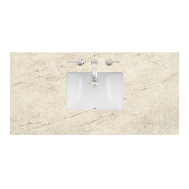 48" Single Top, 3CM Tajnar Eclos w/ Sink