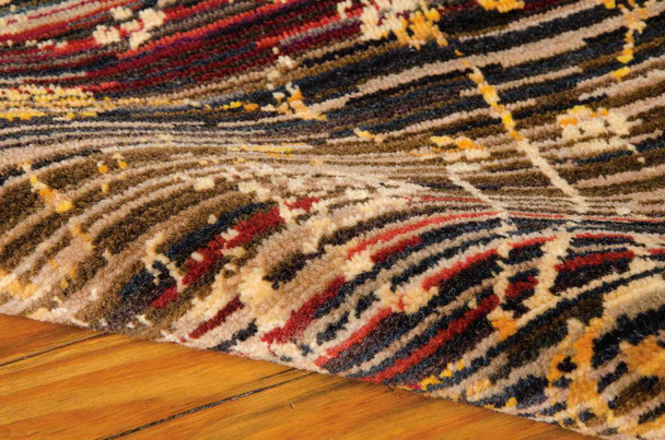 Nourison Rhapsody RH007 Ebony Area Rugs