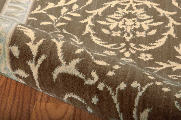 Nourison Riviera RI02 Chocolate Area Rugs