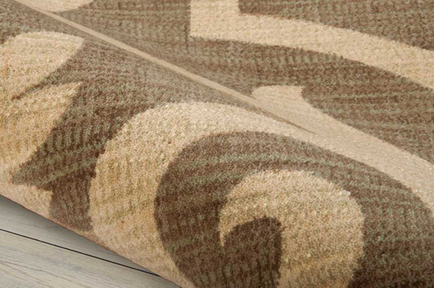 Nourison Riviera RI04 Mocha Area Rugs