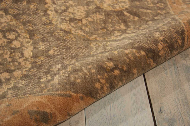 Nourison Silken Allure SLK04 Mushroom Area Rugs