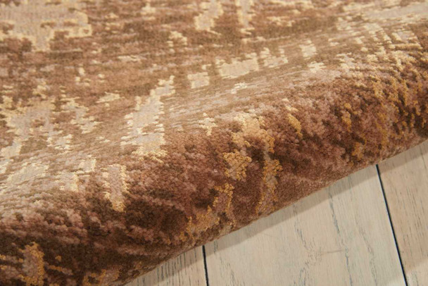Nourison Silken Allure SLK17 Chocolate Area Rugs