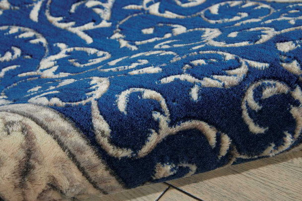 Nourison Somerset ST02 Navy Area Rugs