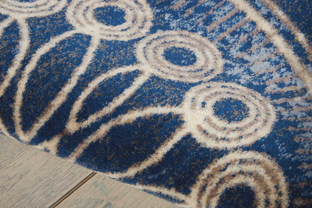 Nourison Somerset ST764 Denim Area Rugs