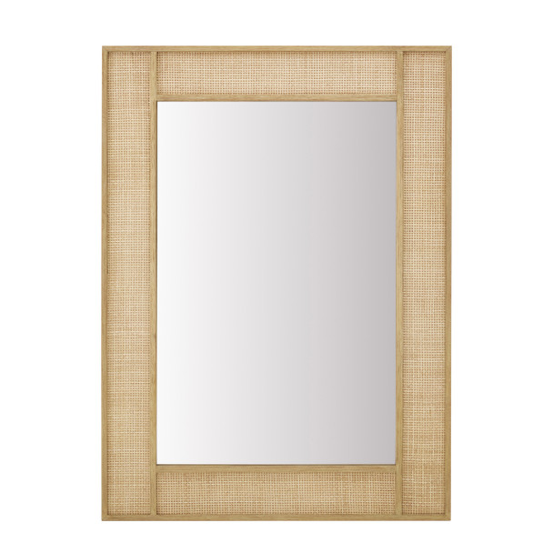 Solene 28" Mirror, Seaside Oak