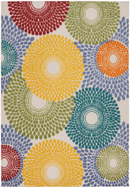 Nourison Aloha ALH29 Multicolor Area Rugs