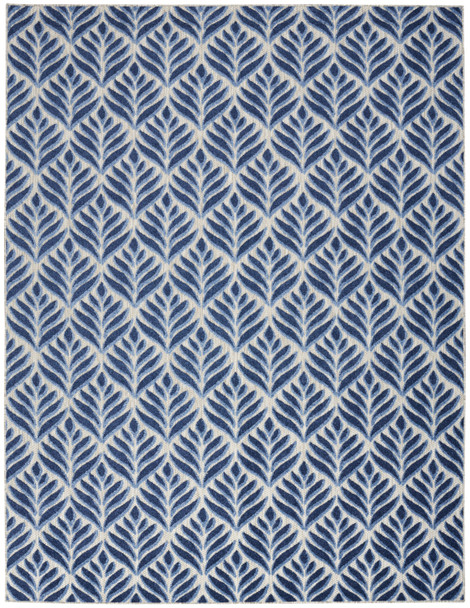 Nourison Aloha ALH35 Blue Area Rugs