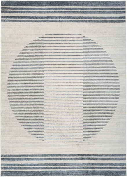 Nourison Astra Machine Washable ASW05 Ivory Blue Area Rugs