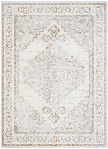 Nourison Astra Machine Washable ASW11 Grey Area Rugs