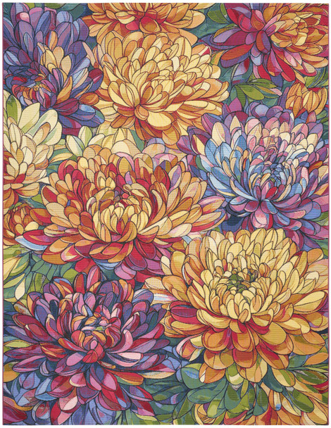 Nourison Color Splash CSP06 Multicolor Area Rugs
