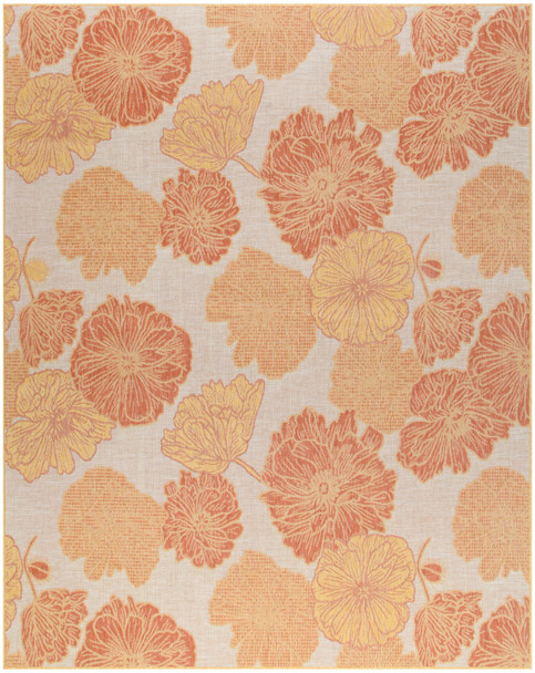 Nourison Garden Oasis GOA04 Coral Area Rugs