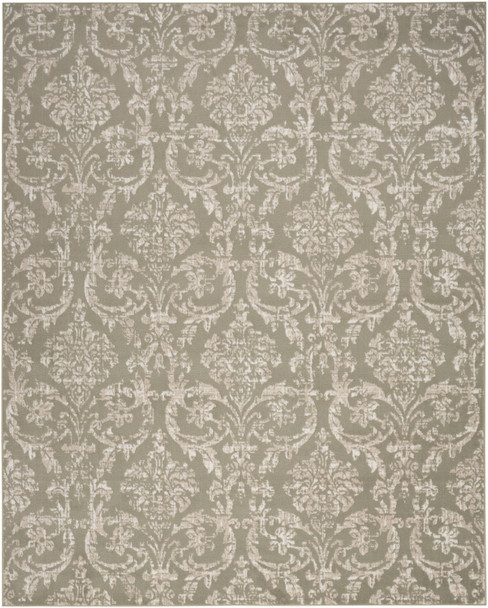 Nourison Jubilant JUB09 Olive Area Rugs