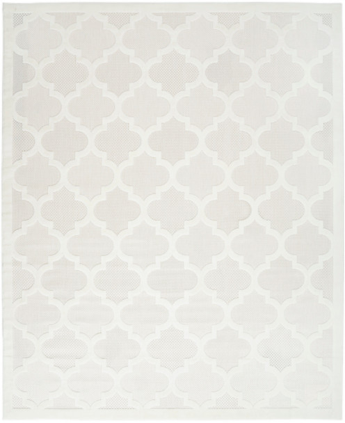 Nourison Easy Care NES01 Ivory White Area Rugs