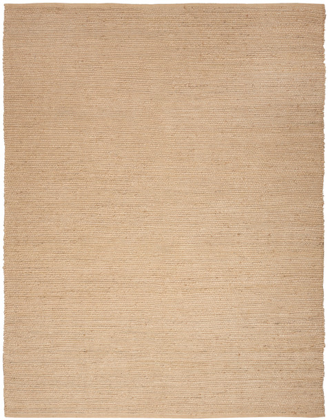 Nourison Natural Jute NJT01 Bleached Area Rugs