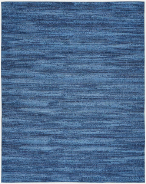 Nourison Nourison Washables NWB03 Blue Area Rugs