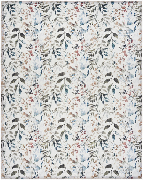 Nourison Nourison Washables NWB05 Ivory Multicolor Area Rugs