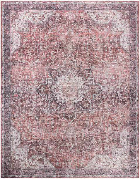Nourison Nourison Washables NWB15 Red Area Rugs