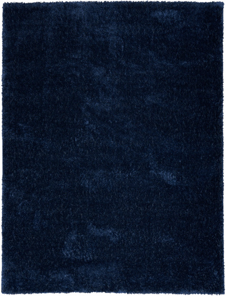 Nourison Pacific Shag PCS01 Navy Area Rugs