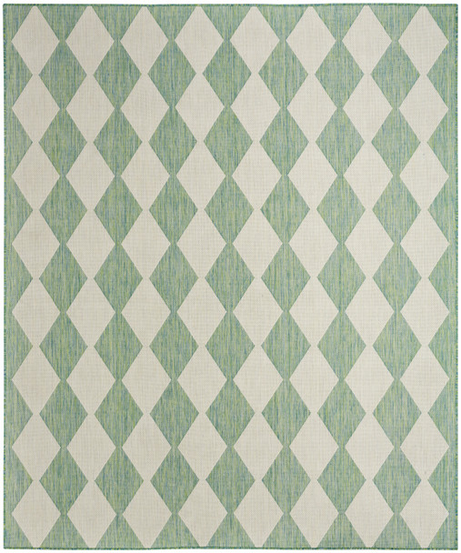 Nourison Positano POS04 Blue Green Area Rugs