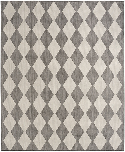 Nourison Positano POS04 Charcoal Area Rugs