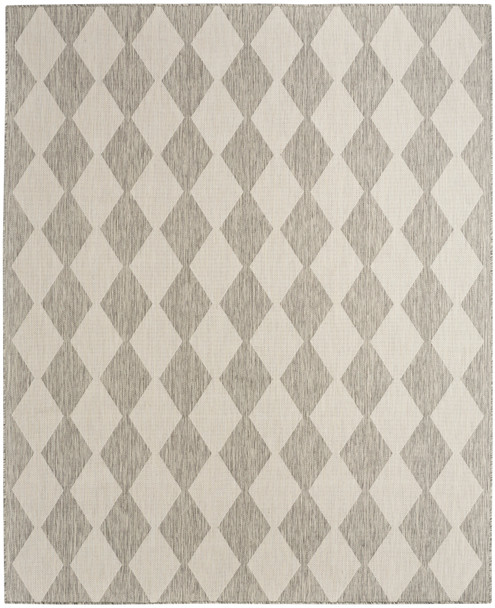 Nourison Positano POS04 Light Grey Area Rugs