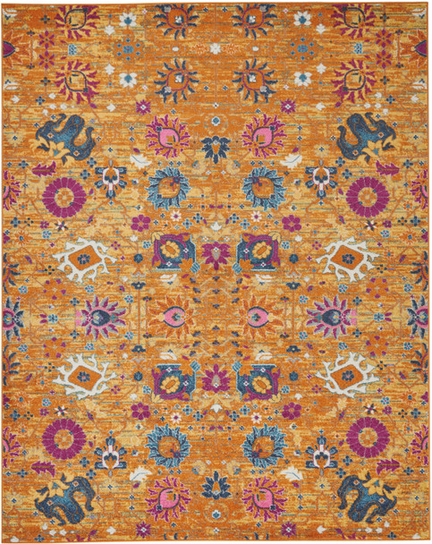 Nourison Passion PSN01 Sunburst Area Rugs