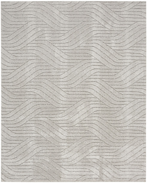 Nourison Surfaces SFC01 Silver Grey Area Rugs