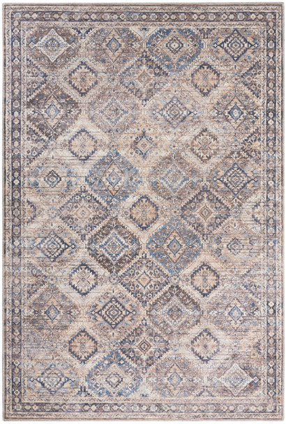 Nourison New Concept Washables SR103 Ivory Latte Area Rugs