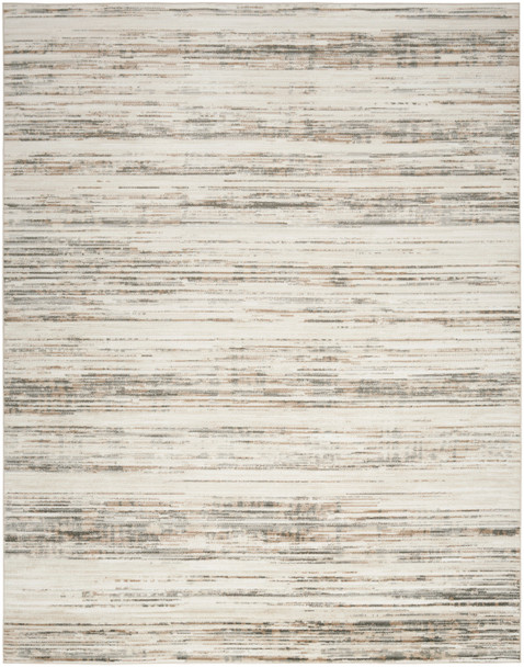 Nourison Serenity Home SRH03 Ivory Beige Area Rugs